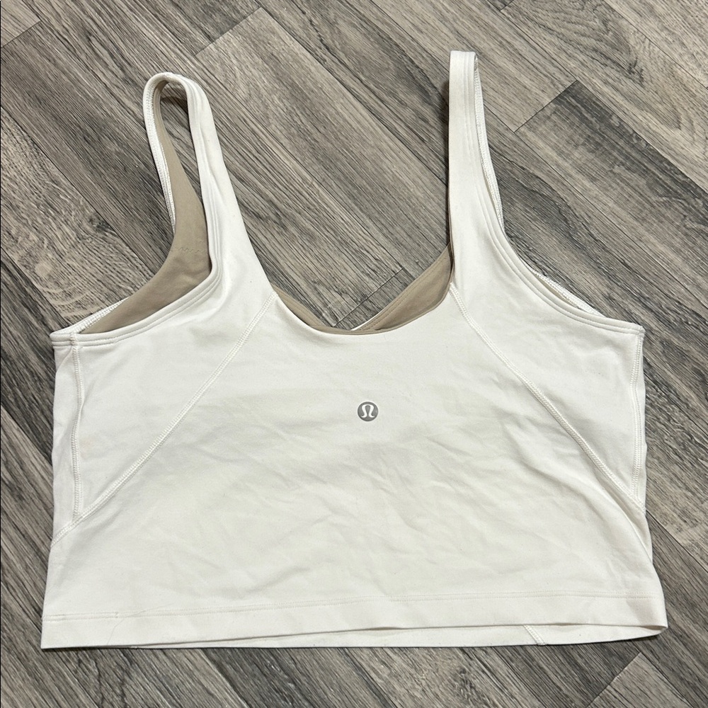 Lululemon Align Tank Top White - Size 10